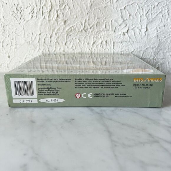 Bits And Pieces The Last Supper Ruane Manning 500 Piece Puzzle NEW Sealed - Picture 2 of 5